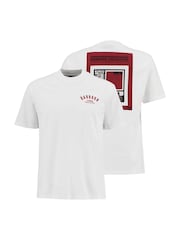 Barbour® White 1976 Graphic OS T-Shirt - Image 5 of 6