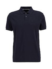 Barbour® Blue Harwell Tailored Fit Polo Shirt - Image 5 of 6