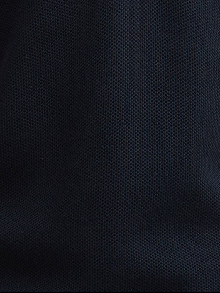 Barbour® Blue Essential Honeycomb Half Zip Sweater - Image 6 of 6