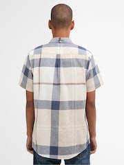 Barbour® Cream Douglas S/S Tailored Shirt - Image 3 of 6