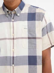 Barbour® Cream Douglas S/S Tailored Shirt - Image 4 of 6
