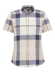 Barbour® Cream Douglas S/S Tailored Shirt - Image 5 of 6