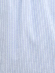 Barbour® Light Blue Nelson Striped Summer Fit Shirt - Image 6 of 6
