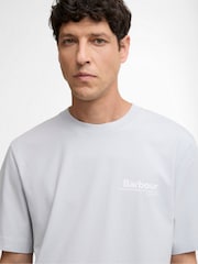 Barbour Blue Wildfell Relaxed Graphic T-Shirt - Image 1 of 5