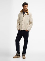 Barbour® Cream Icons Transport Casual Jacket - Image 2 of 9