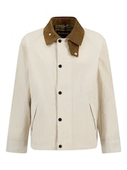 Barbour® Cream Icons Transport Casual Jacket - Image 8 of 9
