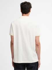 Barbour® White Harwell Tailored Fit Polo Shirt - Image 2 of 6