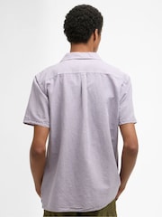 Barbour® Purple Landkey Overdyed Summer Fit Shirt - Image 2 of 5
