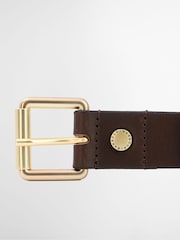 Barbour® Brown Maia Leather Belt - Image 3 of 4