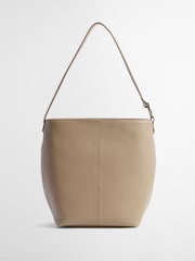 Barbour® Cream Cedar Suede Bucket Bag - Image 3 of 10
