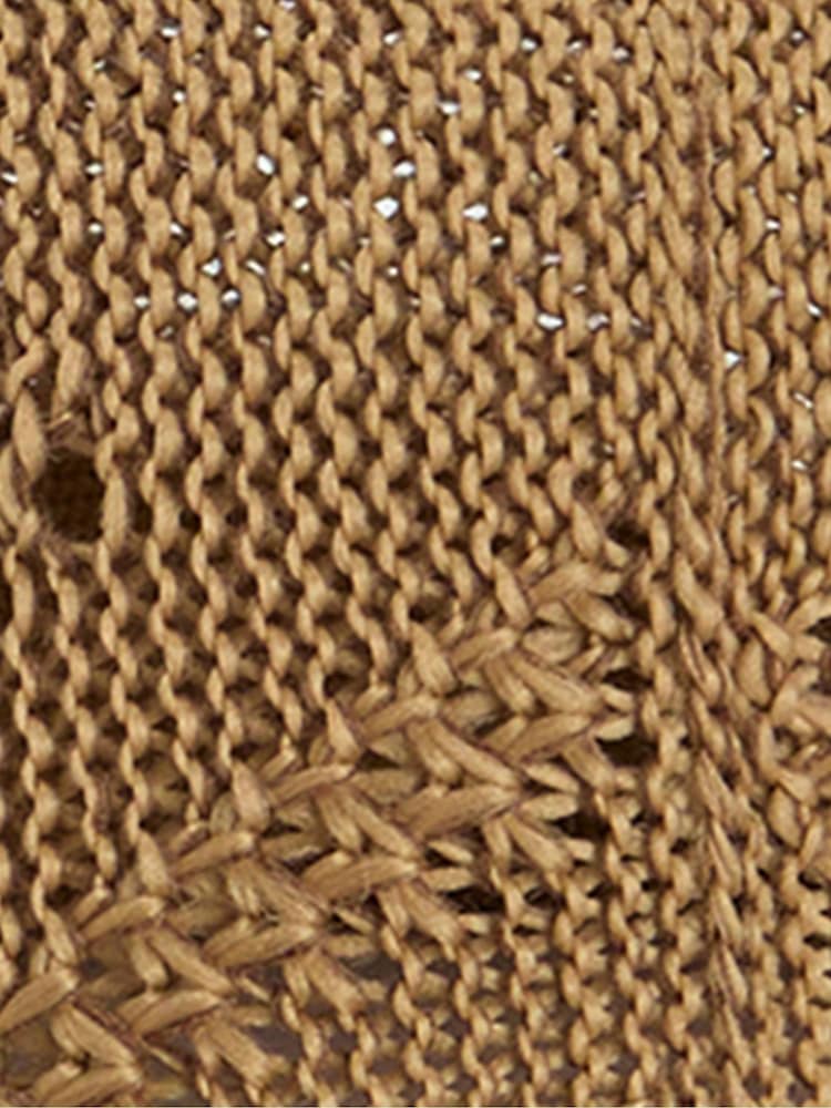 Barbour® Beige Flowerdale Trilby Summmer Hat - Image 6 of 6