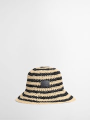 Barbour® Black Esther Crochet Hat - Image 1 of 5
