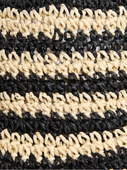 Barbour® Black Esther Crochet Hat - Image 5 of 5