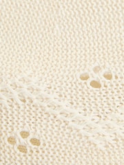 Barbour® Cream Flowerdale Trilby Summmer Hat - Image 5 of 5