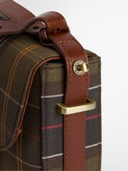 Barbour Brown Tartan Elm Cross-Body Bag - Image 4 of 5