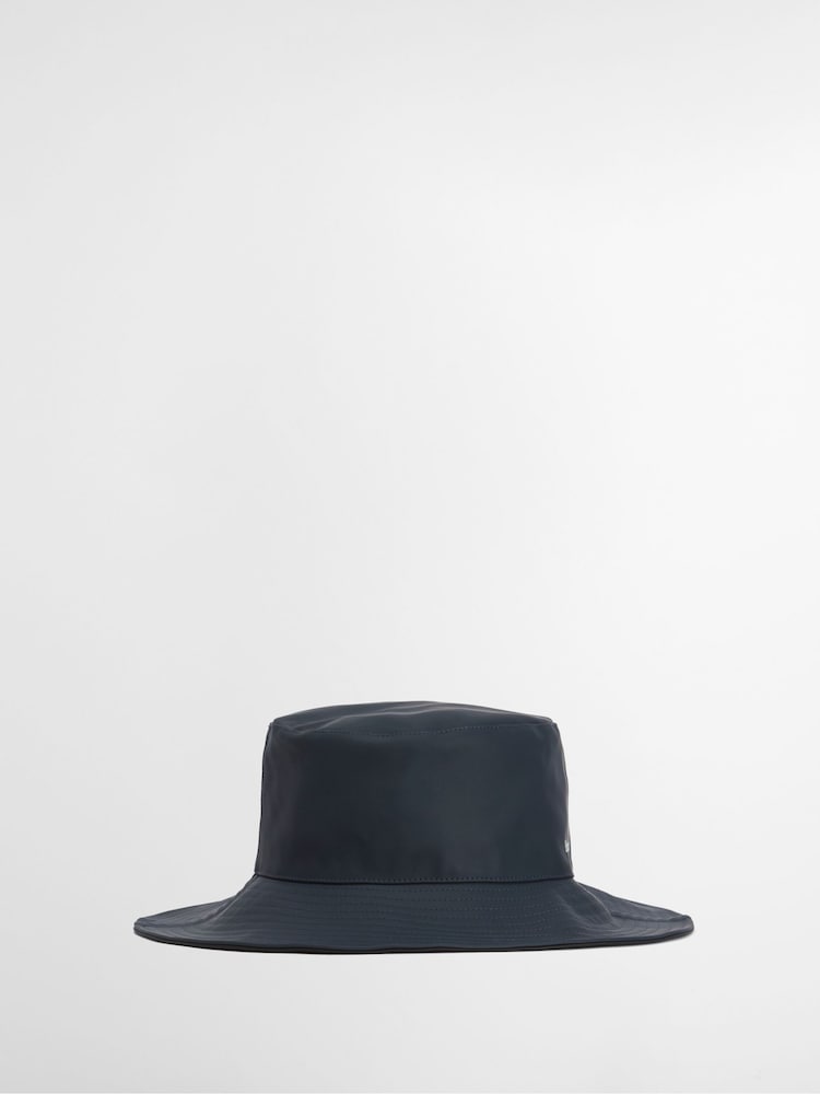 Barbour® Blue Thorpe Showerproof Bucket Hat - Image 1 of 8