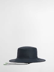 Barbour® Blue Thorpe Showerproof Bucket Hat - Image 2 of 8