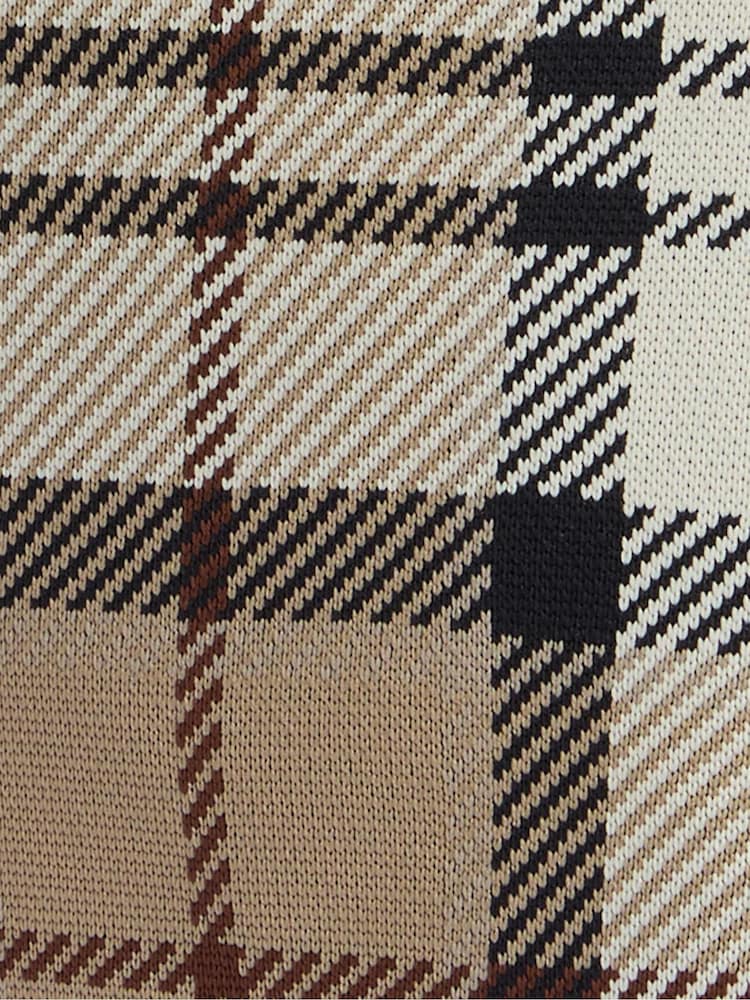 Barbour Blue Tartan Layla Shopper Tote Bag - Image 7 of 7