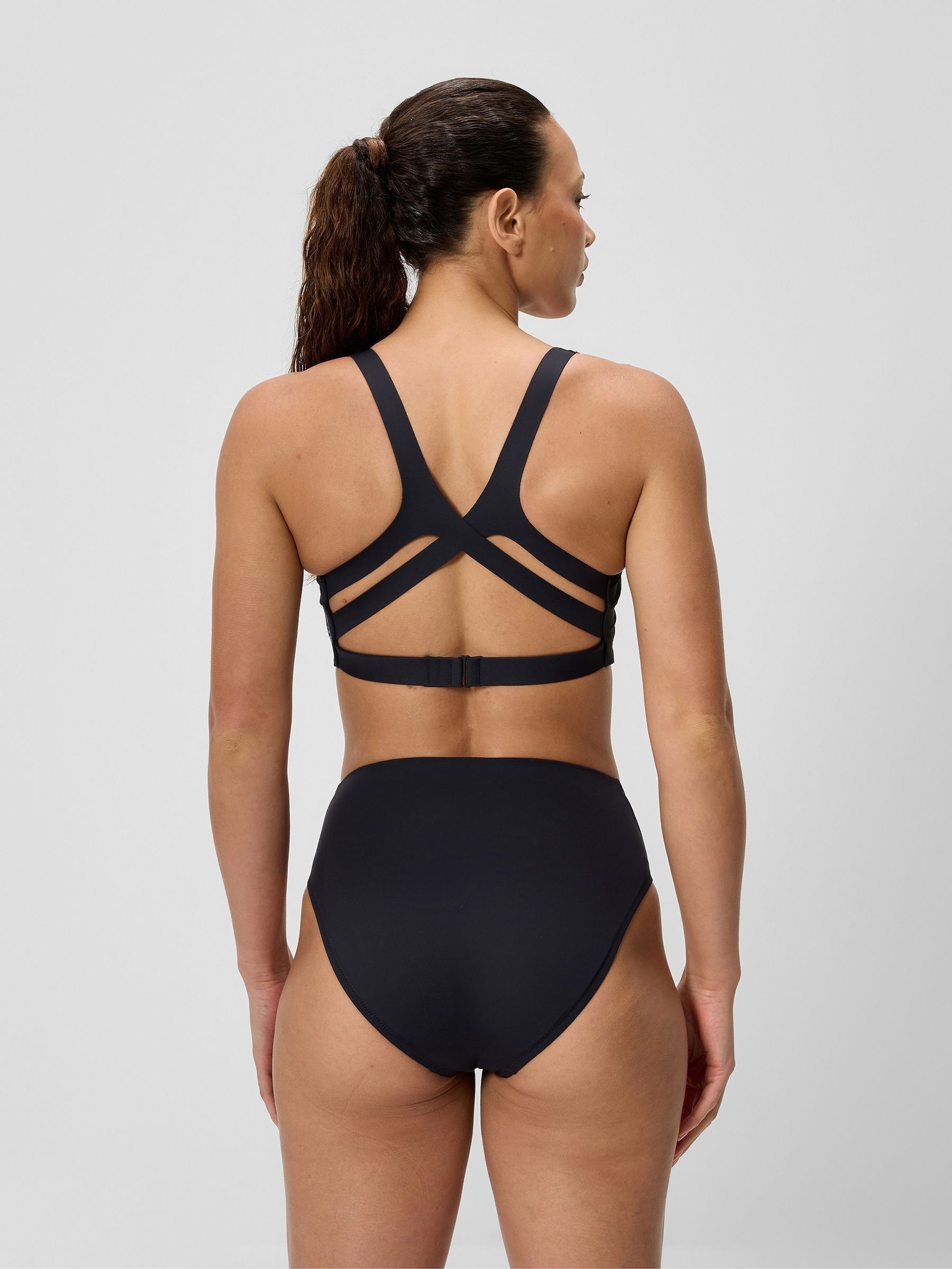 Buy Speedo Black Sculpture Boom Back Bikini Top from Next USA
