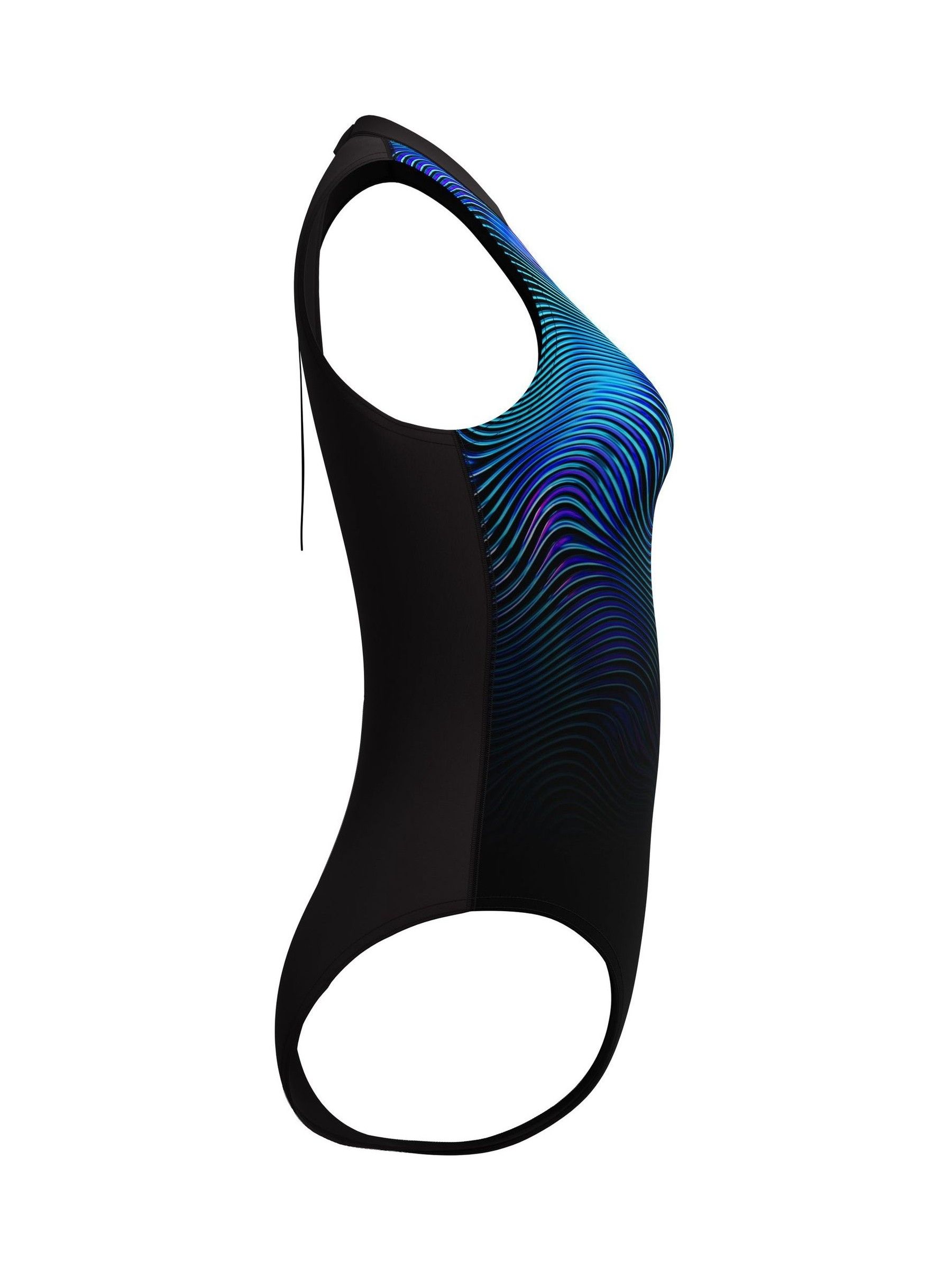 Buy Speedo Black Print Hydrasuit One Piece Swimsuit from Next USA