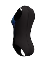 Speedo Black Print Hydrasuit One Piece Swimsuit - Image 8 of 13