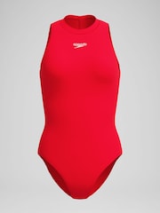 Speedo Red Endurance+ Hydrasuit One Piece Swimsuit - Image 6 of 6