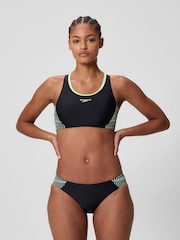 Speedo Placement Racerback Two Piece Swimsuit - Imagen 1 de 5