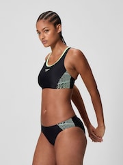 Speedo Placement Racerback Two Piece Swimsuit - Imagen 2 de 5