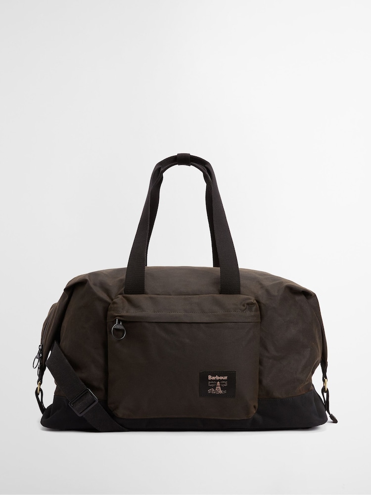 Barbour® Black Field Wax Holdall Bag - Image 1 of 6