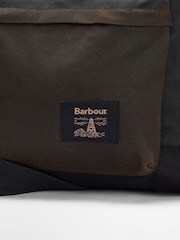 Barbour® Black Field Wax Holdall Bag - Image 3 of 6