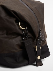 Barbour® Black Field Wax Holdall Bag - Image 4 of 6