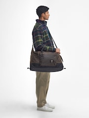 Barbour® Black Field Wax Holdall Bag - Image 5 of 6