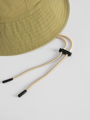 Barbour Green Festival Reversible Bucket Hat - Image 12 of 14