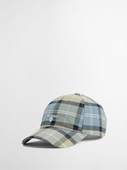 Barbour® Blue Tartan Sports Cap - Image 1 of 8