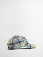 Barbour® Blue Tartan Sports Cap - Image 2 of 8