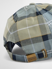 Barbour® Blue Tartan Sports Cap - Image 6 of 8