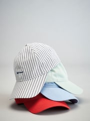 Barbour® Blue & White Stripe Cresswell Cap - Image 3 of 11