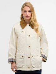 Barbour® Cream Modern Beadnell Casual Jacket - Image 1 of 9
