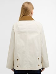 Barbour® Cream Modern Beadnell Casual Jacket - Image 3 of 9