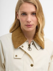 Barbour® Cream Modern Beadnell Casual Jacket - Image 5 of 9