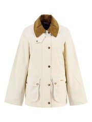Barbour® Cream Modern Beadnell Casual Jacket - Image 8 of 9