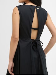 Barbour Black Liza Maxi Dress - Image 4 of 7