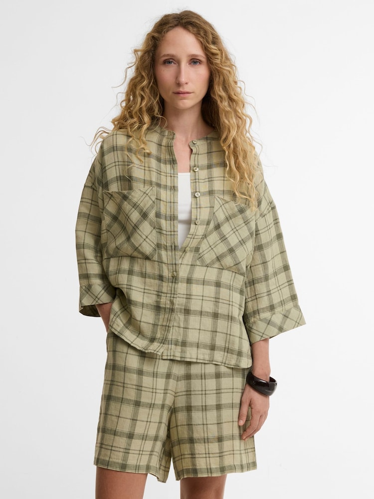 Barbour® Brown Orla Shirt - Image 1 of 8