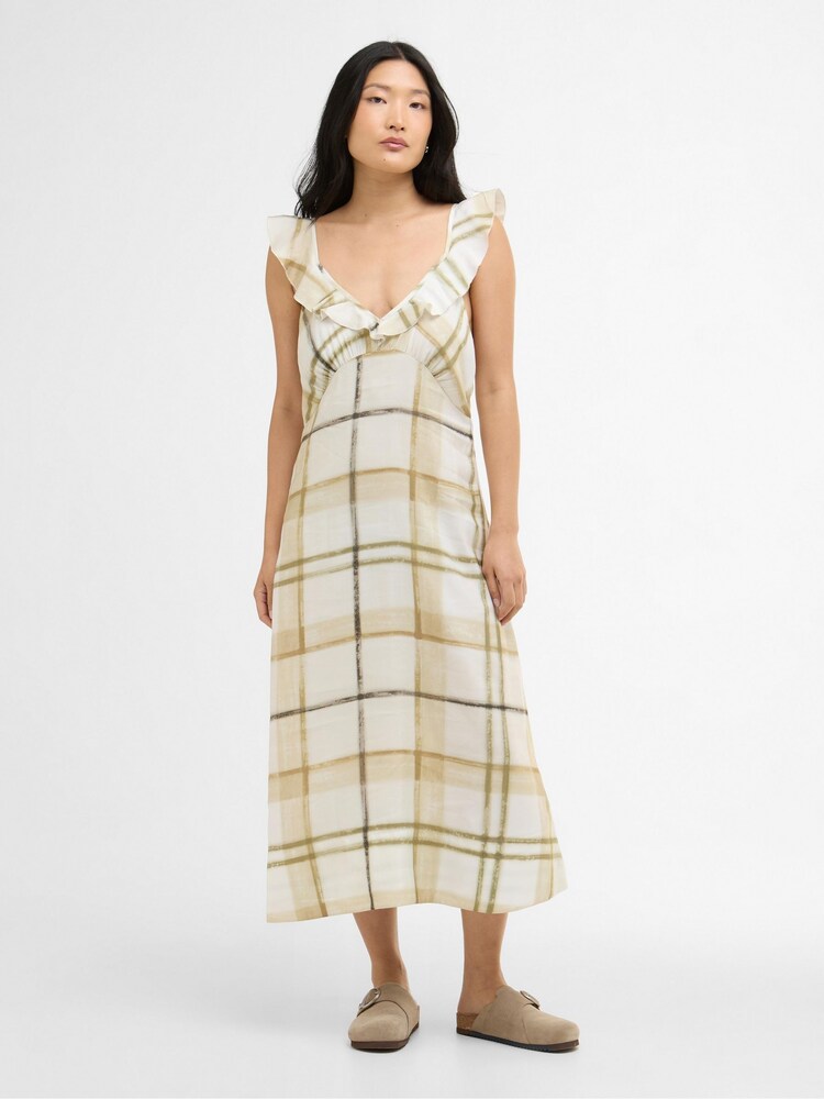 Barbour® Natural Gianna Midi Dress - Image 1 of 7