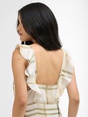 Barbour® Natural Gianna Midi Dress - Image 4 of 7