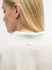 Barbour® Natural Gabby Overshirt - Image 5 of 7