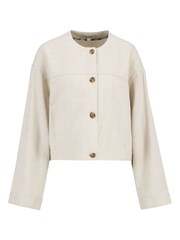 Barbour® Natural Gabby Overshirt - Image 6 of 7