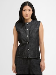 Barbour Black Myra Denim Shirt - Image 1 of 7