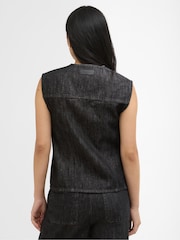 Barbour Black Myra Denim Shirt - Image 2 of 7