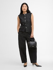 Barbour Black Myra Denim Shirt - Image 3 of 7